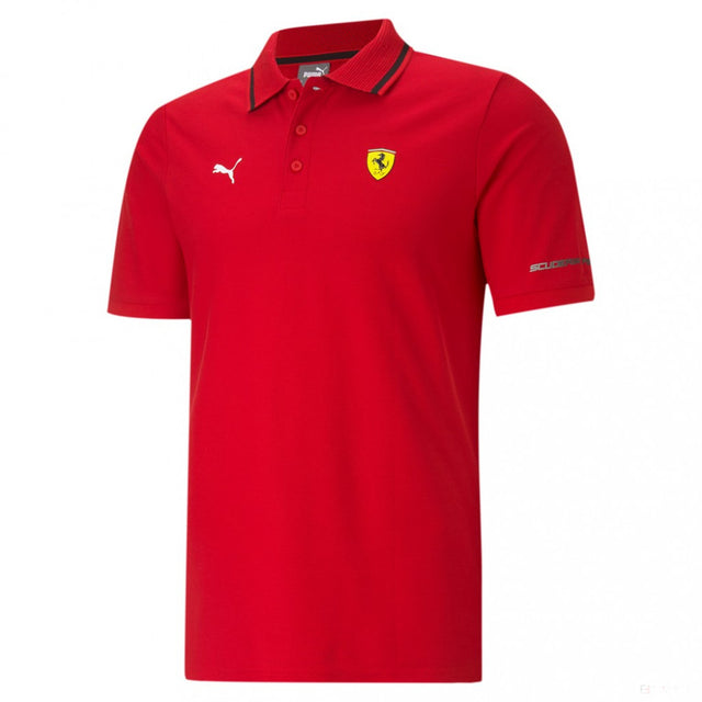 2021, Rouge, Puma Ferrari Race Polo - FansBRANDS®