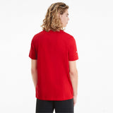 2021, Rouge, Puma Ferrari CheckeRouge Drapeau T-shirt