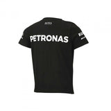 T-shirt col rond Mercedes AMG Petronas, noir - FansBRANDS®