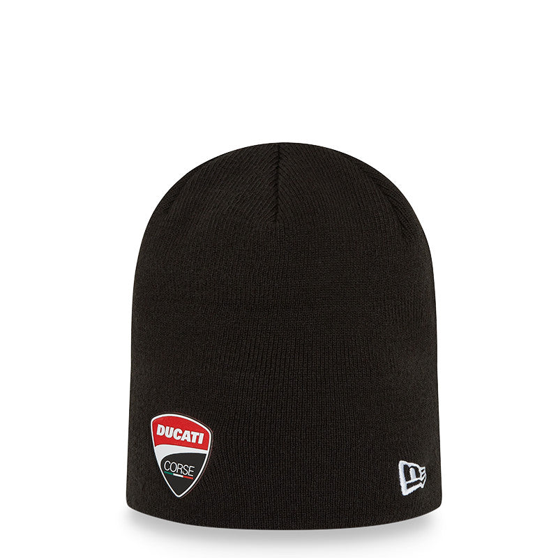 Bonnet Ducati, logo en caoutchouc, New Era, noir