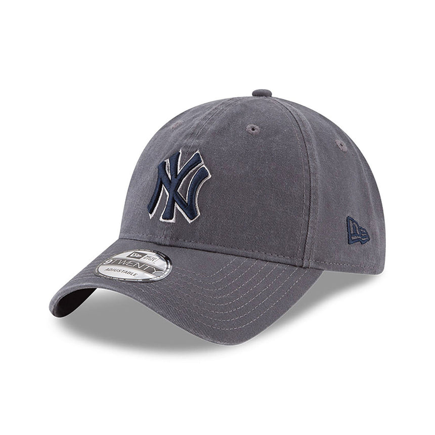 Casquette New York Yankees, New Era, Core, gris