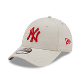 Casquette New York Yankees, New Era, 9FORTY, essentiel, crème