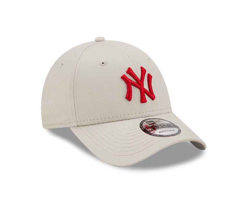 Casquette New York Yankees, New Era, 9FORTY, essentiel, crème