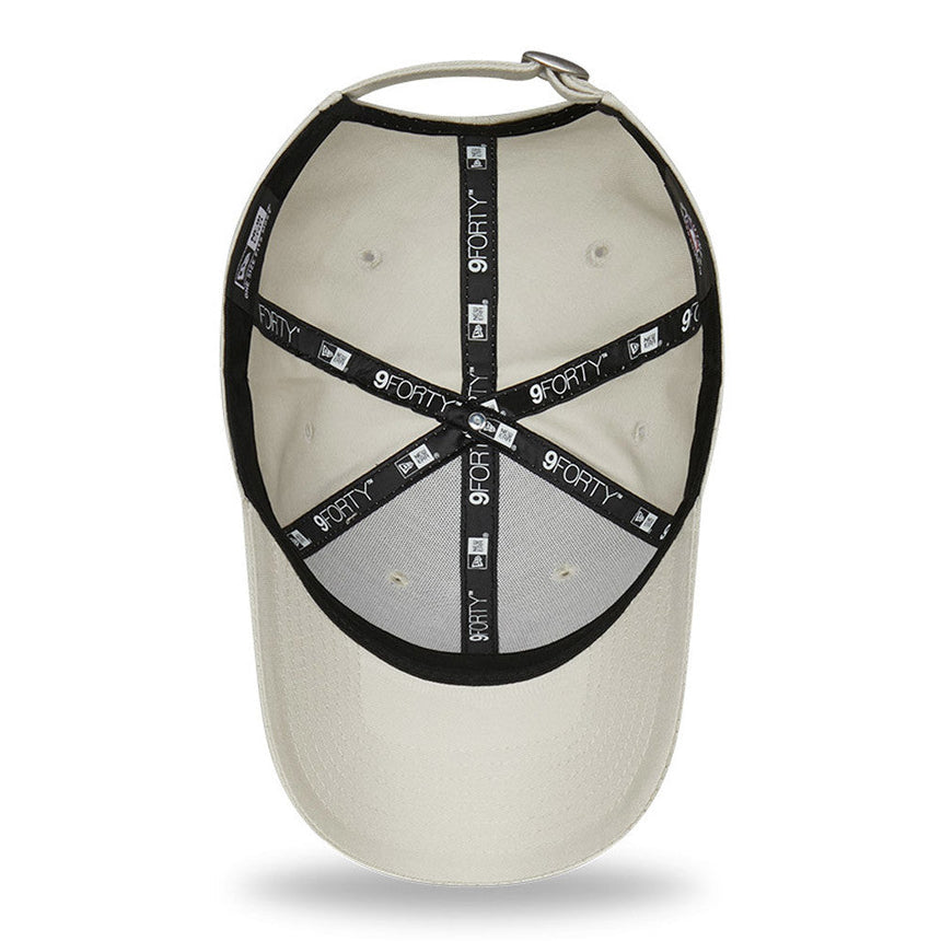 Casquette New York Yankees, New Era, 9FORTY, essentiel, crème