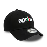 Casquette Aprilia Essential, New Era, 9FORTY, noire