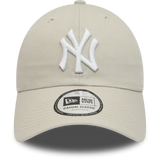 Casquette des Yankees de New York, New Era, 9TWENTY, essentiel, crème
