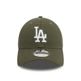 Casquette Los Angeles Dodgers, New Era, 9TWENTY, essentiel, kaki