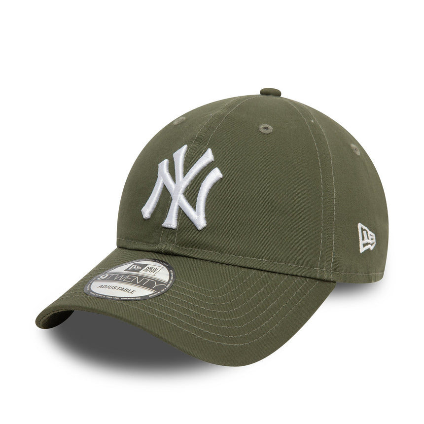 Casquette des Yankees de New York, New Era, 9TWENTY, essentiel, kaki