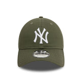 Casquette des Yankees de New York, New Era, 9TWENTY, essentiel, kaki