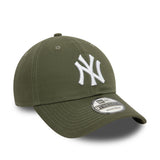 Casquette des Yankees de New York, New Era, 9TWENTY, essentiel, kaki