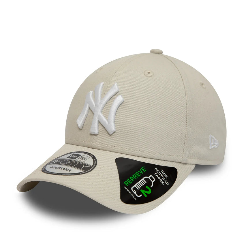 Casquette des Yankees de New York, New Era, 9FORTY, essentiel, beige