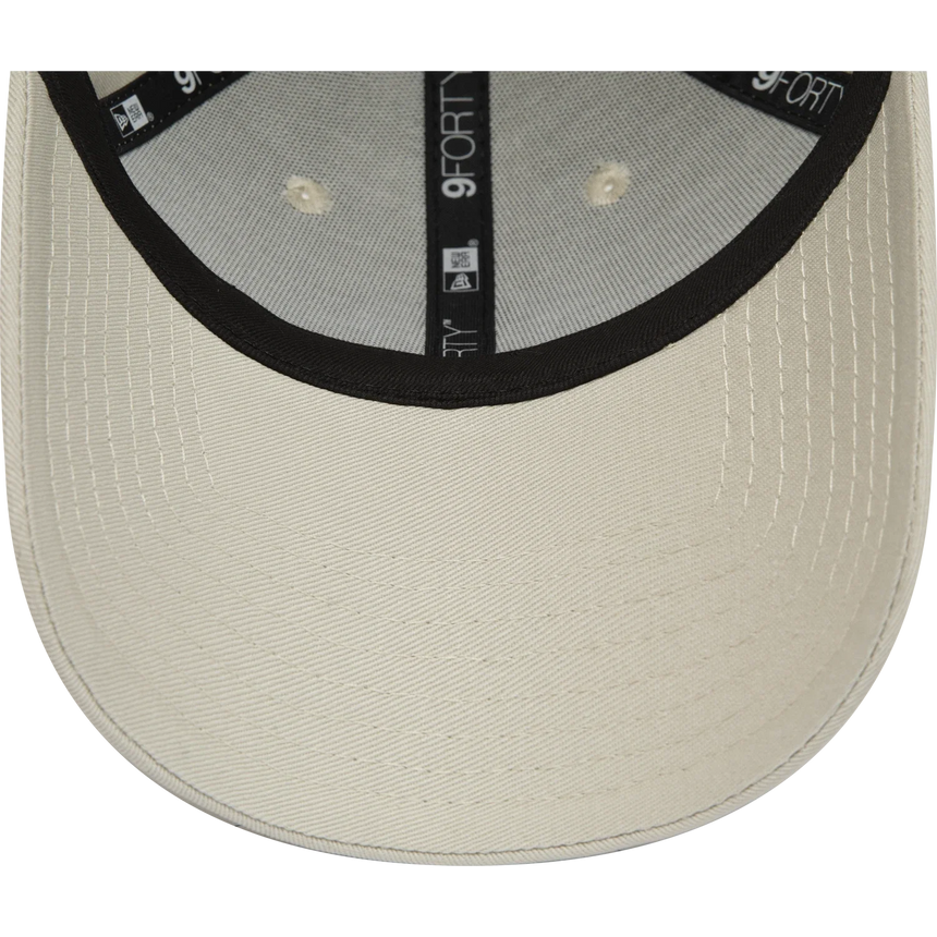 Casquette des Yankees de New York, New Era, 9FORTY, essentiel, beige
