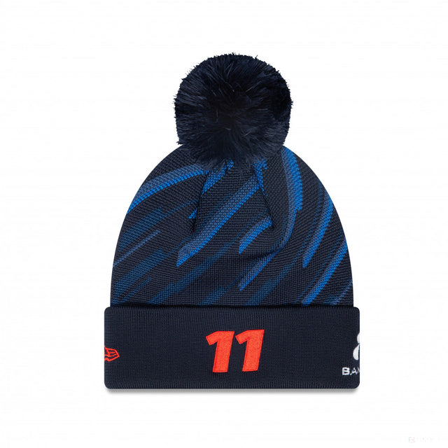 Red Bull Racing beanie, New Era, Sergio Perez, kids, blue, 2023 - FansBRANDS®