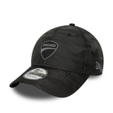 Casquette Ducati, New Era, 9FORTY, camouflage, noire
