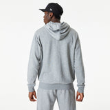 Sweat à capuche Los Angeles Lakers, zippé sur toute la longueur, New Era, gris