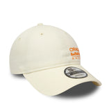 Casquette Red Bull Racing, saisonnière, chromé, New Era, 9TWENTY, crème