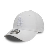 Casquette des Dodgers de Los Angeles, New Era, 9FORTY, essentielle, blanche
