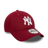 Casquette des New York Yankees, New Era, 9TWENTY, essentiel, bordeaux