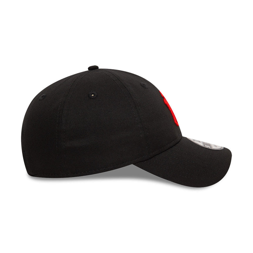 Casquette des New York Yankees, logo rouge, New Era, 9TWENTY, essentiel, noir