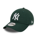Casquette des Yankees de New York, New Era, 9TWENTY, essentiel, vert