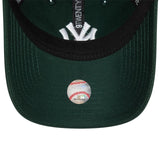Casquette des Yankees de New York, New Era, 9TWENTY, essentiel, vert