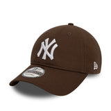 Casquette New York Yankees, New Era, 9TWENTY, essentiel, marron