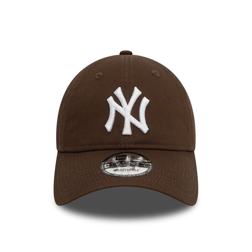Casquette New York Yankees, New Era, 9TWENTY, essentiel, marron
