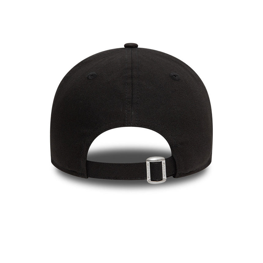 Casquette Chicago Bulls, New Era, 9FORTY, essentiel, noir uni