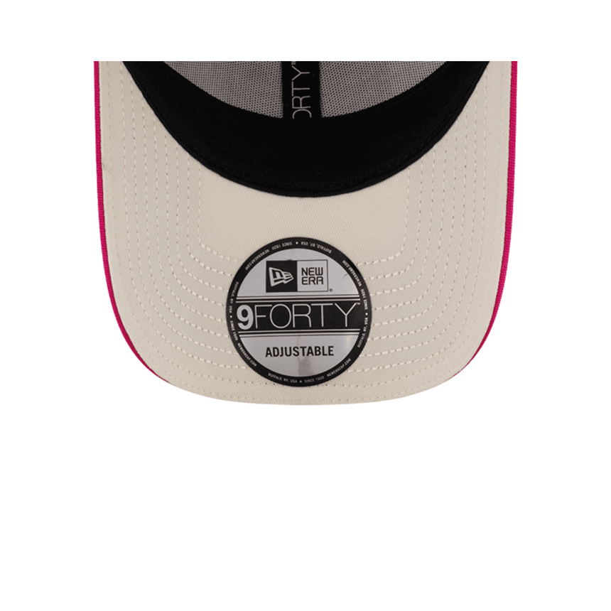 Red Bull, New Era, 9FORTY, Sergio Pérez, Edición Miami, Gorra Blanca