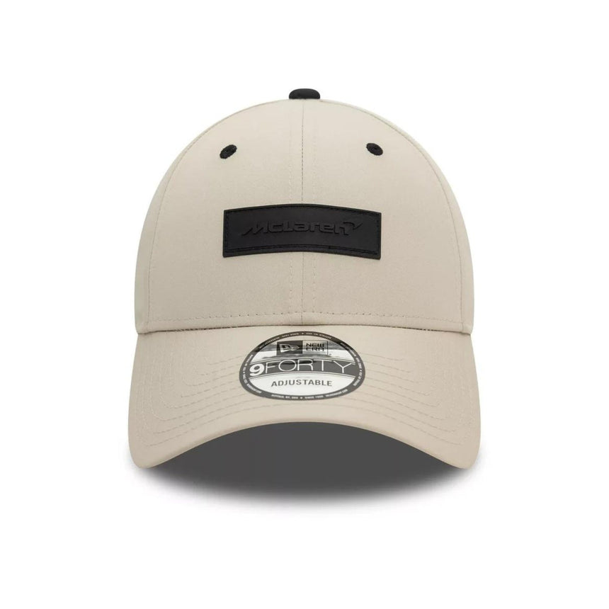 Casquette McLaren, New Era, logo en caoutchouc, gris