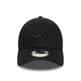 Casquette Alpine, embossée. New Era, 9FORTY, noir