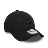 Casquette Alpine, embossée. New Era, 9FORTY, noir