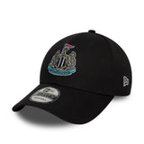 Casquette Newcastle United FC, New Era, 9FORTY, Core, noir