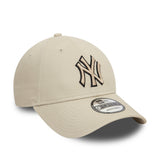 Casquette New York Yankees, New Era, 9FORTY, beige