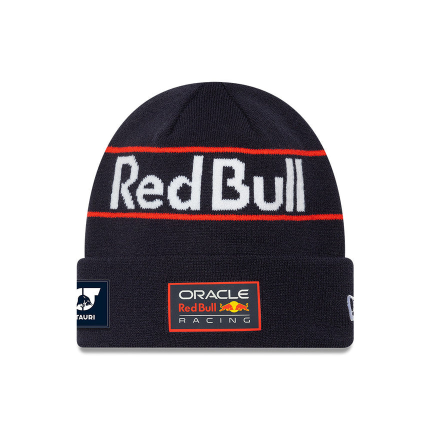 Red Bull Racing, Max Verstappen, New Era, Blue Knitted Hat 🔥