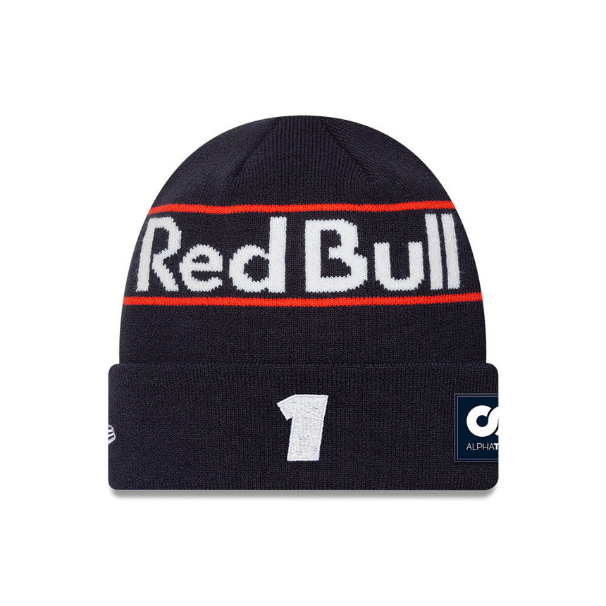 Red Bull Racing, Max Verstappen, New Era, Blue Knitted Hat 🔥