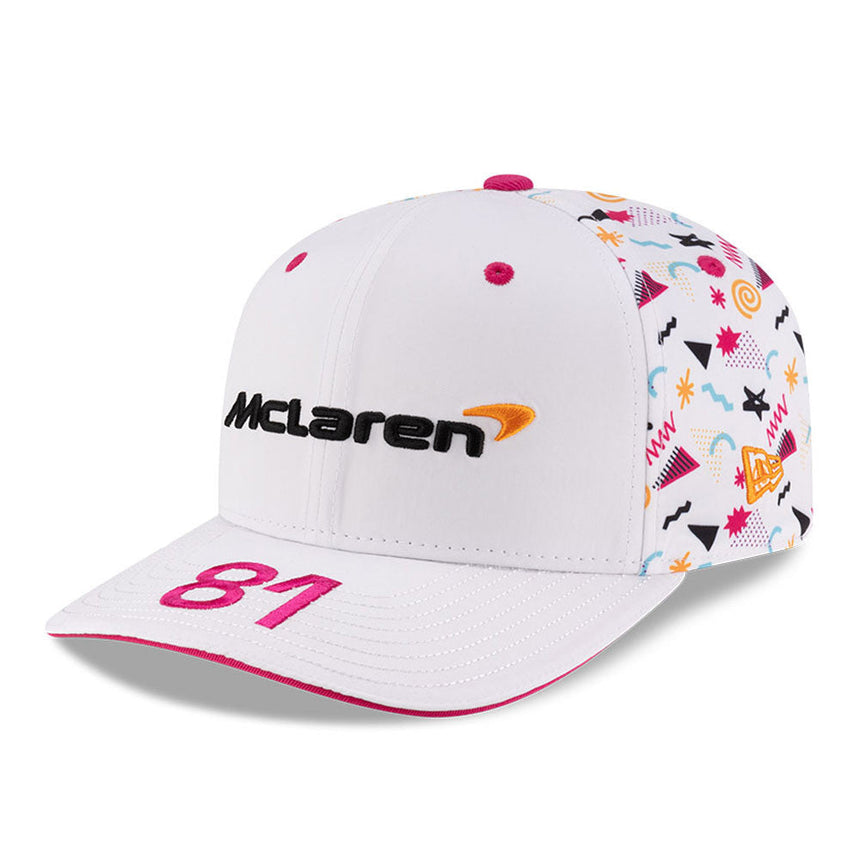 McLaren Baseball Cap, Japan, Oscar Piastri, New Era, 9SEVENTY SS, White 🔥