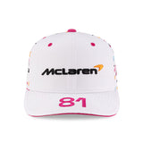 Casquette de baseball McLaren, Japon, Oscar Piastri, New Era, 9SEVENTY SS, Blanche 🔥