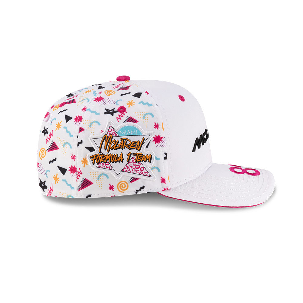 Casquette de baseball McLaren, Japon, Oscar Piastri, New Era, 9SEVENTY SS, Blanche 🔥