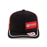 Casquette de baseball Haas F1, Japon, Oliver Bearman, New Era, 9SEVENTY SS, noire 🔥