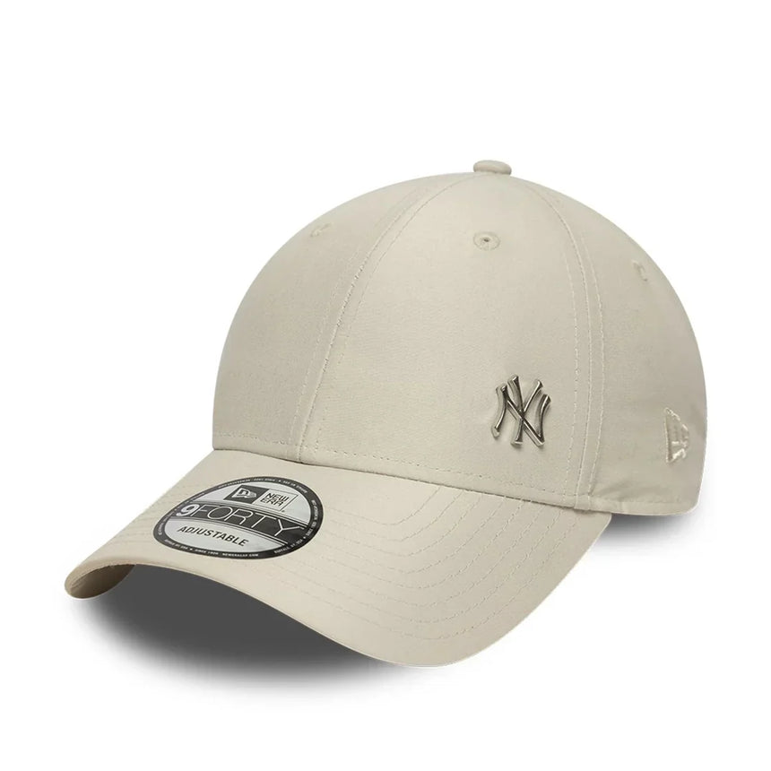 Casquette des New York Yankees, New Era, 9FORTY, sans défaut, beige