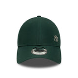 Casquette des Yankees de New York, New Era, 9FORTY, parfaite, verte
