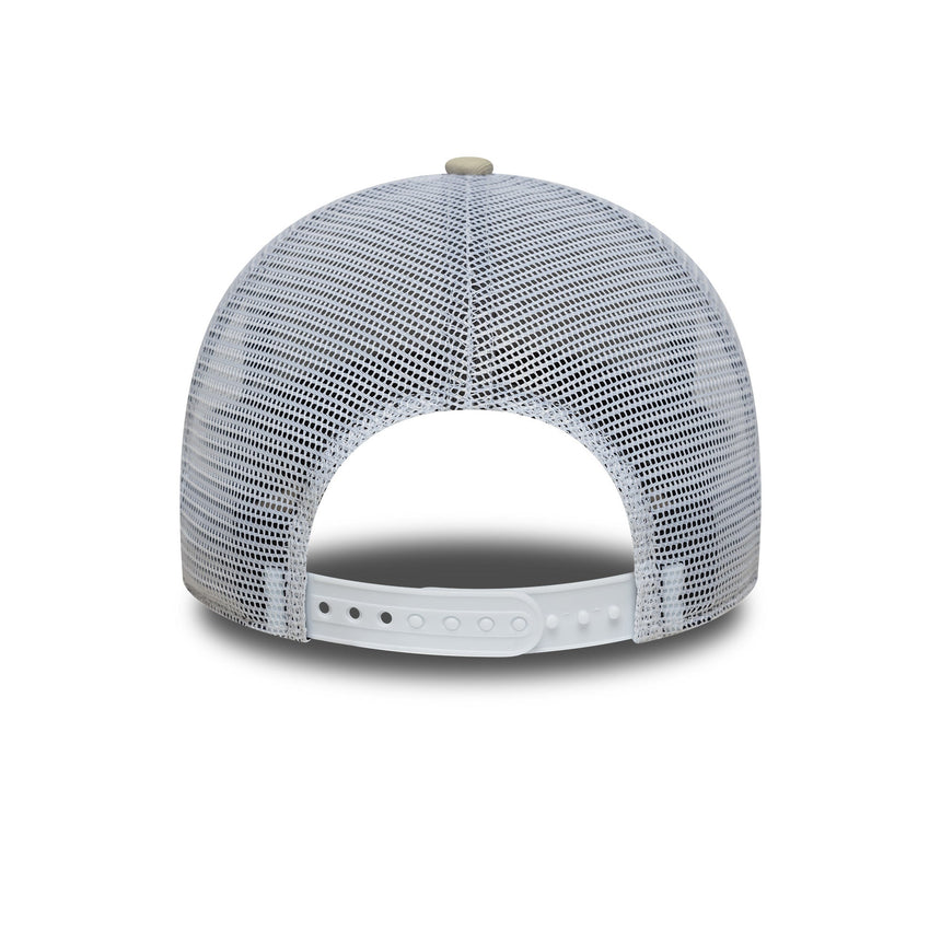 Casquette des Yankees de New York, New Era, trucker, essentielle, beige