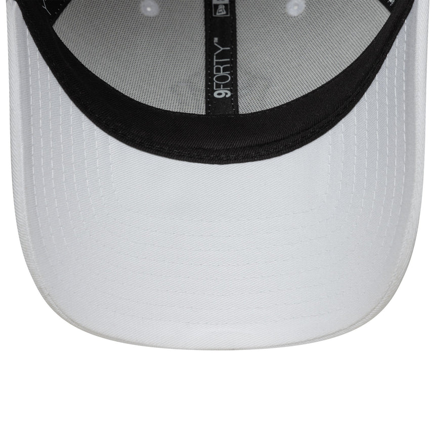 Casquette des Yankees de New York, New Era, 9FORTY, blanche
