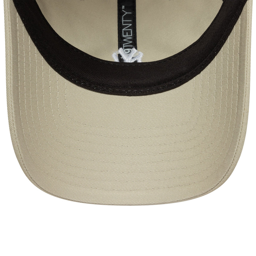 Casquette des Yankees de New York, New Era, 9TWENTY, beige