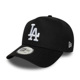 Casquette des Dodgers de Los Angeles, New Era, 9FORTY, essentiel, A-frame, noir