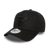 Casquette Chicago Bulls, New Era, 9FORTY, A-Frame noire