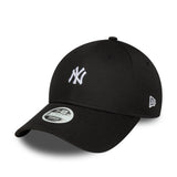 Casquette New York Yankees, logo mini, New Era, 9FORTY, noir