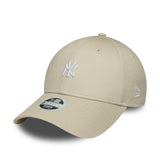 <title>Casquette des Yankees de New York, logo mini, New Era, 9FORTY, beige</title>