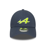 Casquette Alpine, POP, New Era, 9FORTY, bleu